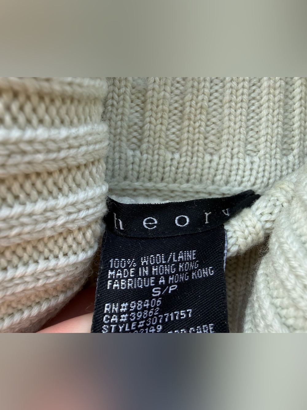 Theory wool turtleneck sweater - Picture 8 of 11